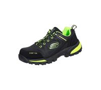Arbeitsschuh SKECHERS "Pending" Gr. 43, schwarz (schwarz, grün), 43, Obermaterial: 100% Rindsleder Leather cow., Schuhe, Arbeitsschuh (29729805-43) schwarz, grün