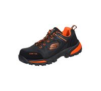 Arbeitsschuh SKECHERS "Pending" Gr. 43, schwarz (schwarz, rot), 43, Obermaterial: 100% Rindsleder Leather cow., Schuhe, Arbeitsschuh (84794036-43) schwarz, rot