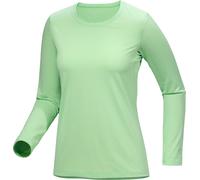 Arc`teryx Damen Taema Crew Langarmshirt grün XL