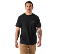 Arc Teryx Kragg SL Cotton Bird Word SS M - T-Shirt - Herren Black/Yellow 2XL