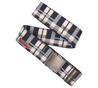 Arcade A2 Stretch Belt carto charcoal/saddle - Größe Standard (bis zu 100cm)