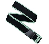 Arcade Belts A2 Unisex Adventure Belt: Heavy Duty Stretch, Metallfreie Schnalle, Atlas - Schwarz/Minze, Standard (Up to 40"); 1.5" Wide