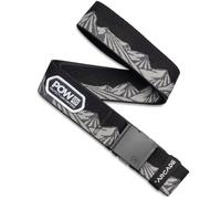 Arcade Belts A2 Unisex Adventure Belt: Heavy Duty Stretch, Metallfreie Schnalle, Pow X Joseph Toney - Schwarz/Anthrazit, Standard; Up to 40 inches