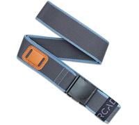 Arcade Belts A2 Unisex Gürtel: Elastischer Stretch, Metallfreie Schnalle, Blackwood - Anthrazit/Isländisch, Standardgröße (bis zu 102 cm); 3,8 cm breit