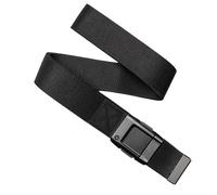 Arcade Belts Motion Leichter Stretchgürtel, Unisex, Schwarz/Nickel, Standard (24"- 38"); 1.5" Wide