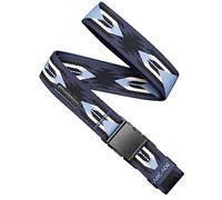 Arcade Ironwood Stretchgürtel, A2, schmal, Einheitsgröße, Himmel/Schwarz, One size
