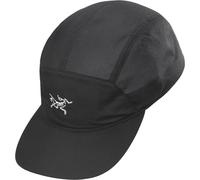 Arc'teryx Aerios 5 Panel Cap Basecaps schwarz Größe L Trekking Wasserabweisend Wasserabweisend