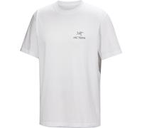 Arc'teryx - Baumwoll-T-shirt - Herren - Kragg SL Cotton Bird SS - Kragg SL Cotton Bird SS M White Light/Black für Herren aus Baumwolle - Weiß XL
