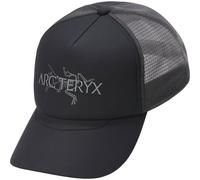 Arc'teryx - Leichte, atmungsaktive Kappe - Unisex - Bird Word Trucker Hat - Bird Word Trucker Hat Black/Cloud für Herren - Größe L/XL - schwarz L/XL