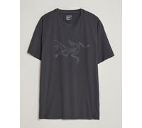 Arc'teryx Cormac Bird Logo Crew Neck T-Shirt Black Schwarz L