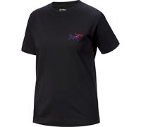 Arc'teryx - Women's Kragg Cotton Little Bird Crew S/S - T-Shirt, Gr. XS, schwarz (Black/Black)