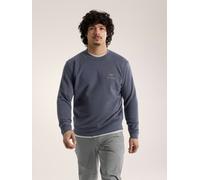 Arc'teryx Emblem Fleece Crew M Dk Stratus Größe Xl