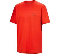 Arcteryx Herren Kragg SL Bird Word T-Shirt (Größe S, rot)