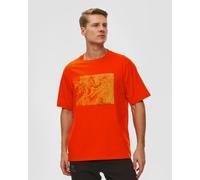 Arcteryx Kragg Cotton Lithographica Shirt Ss Herren-t-shirt In Rot X000009926-2497 Rot XL