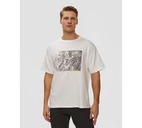 Arcteryx Kragg Cotton Lithographica Shirt Ss Herren-t-shirt In Weiß X000009926-17552 Weiß XL