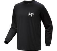 Arcteryx Kragg SL Cotton Bird Tile Herren Longsleeve (Schwarz XXL Größe)