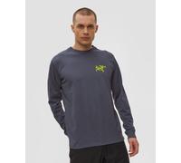 Arc'teryx Kragg Sl Cotton Bird Tile Ls M Herren-longsleeve In Marineblau X000009537-22857 Dunkelblau M