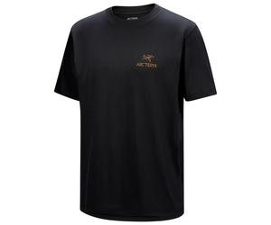 Arc'teryx - Kragg SL Cotton Bird Word S/S - T-Shirt, Gr. XL, schwarz (24KBlack)