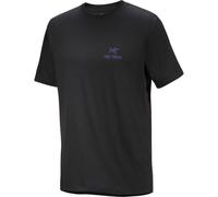 ARC'TERYX Kragg Sl Cotton Bird Word Ss M - Herren - Schwarz - Größe S- Modell 2026