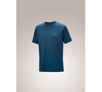 Arc'teryx Kragg Sl Cotton Bird Word Ss M Nightscape Lt Night Größe Xl