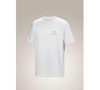 Arcteryx - Kragg SL Cotton Bird Word SS Men Herren weiß weiß - Gr. - XL