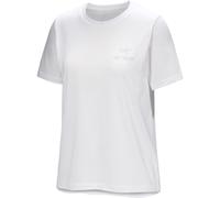 ARC'TERYX Kragg Sl Cotton Emblem Crew Ss W - Damen - Weiß - Größe L- Modell 2025
