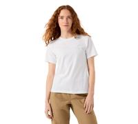 Arc'teryx Kragg Sl Cotton Emblem Crew Ss W White Light Größe M