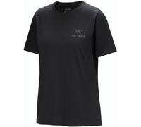 Arc'teryx Kragg SL Cotton Emblem Crew SS Women black - Größe XL