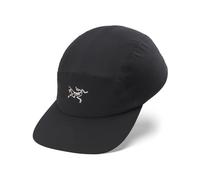 Arc'teryx - Leichte, atmungsaktive Kappe - Unisex - Gamma 5 Panel Cap - Gamma 5 Panel Cap Black/Arctic Silk für Herren - Größe L/XL - schwarz L/XL
