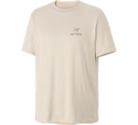 Arc'teryx Men's Kragg SL Cotton Bird Word Short Sleeve Shirt Sea Salt/Mongoose S