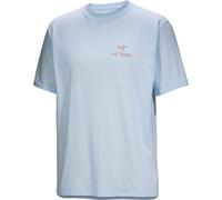 Arc'teryx Men's Kragg SL Cotton Bird Word Shortsleeve Alpine Blue/Stone Red Alpine Blue / Stone Red XL