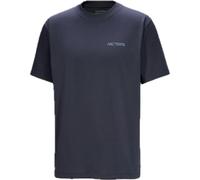 Arc'teryx Men's Kragg Sl Cotton Blurred Bird Ss Black Sapphire M