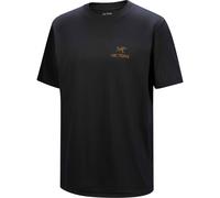 Kragg SL Cotton Bird Word SS Men L schwarz II - 24K black