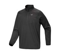 Arc'teryx - Technisches Polartec Half Zip Fleece - Delta 1/2 Zip M Black für Herren - Größe S - schwarz schwarz S