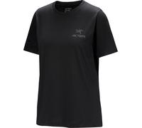 Arc'teryx Women's Kragg Sl Cotton Emblem Crew Shortsleeve Black S