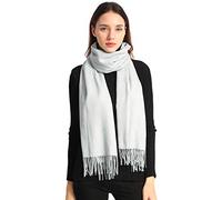 Arctic Penguin Pashmina Schal Kaschmir Stolen Damen Schultertuch für Frauen Hochzeit Kaschmirschal Herren Umschlagtuch Winter/ (Hellgrau )