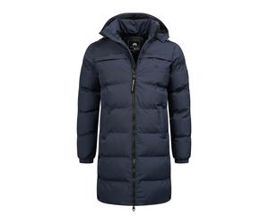 Arctic Seven Herren Winter Parka gesteppt Navy S