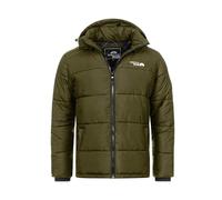 Winterjacke ARCTIC SEVEN "ASYetii", Herren, Gr. M, schwarz olive, Obermaterial: 100% Polyester; Innenseite: 100% Polyester; Futter: 100% Polyester, Jacken, mit hochwertigem Steppdesign, Topseller (492