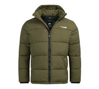 Arctic Seven Herren Winter Stepp Jacke gesteppte Winterjacke warm Kapuze AS-333 [AS-333-Dark-Olive-Gr.XXL]
