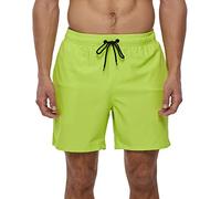 Arcweg Badehose für Herren mit Reißverschlusstasche Atmungsaktiv Wasserabweisend Badeshorts Männer Trainingsshorts Elastisch Verstellbar Mit Tunnelzug Meshfutter