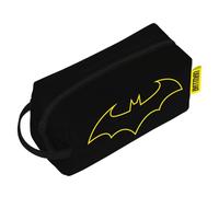 ARDITEX, Batman Kosmetiktasche, Kulturtasche für Kinder, Waschtasche Kinder für Reise Ideal als Kulturtasche Jungen Mädchen, Federmäppchen Wasserdicht, 100% PU, 3 x 22 x 8 cm