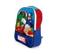 ARDITEX - Kinder Rucksack 3D von Marvel Avengers - 26x32x10cm - Farbe Blau - Perfekt für Jungen - Ideal für Kindergarten und Grundschule