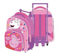 ARDITEX PP16435 Trolley 24 x 36 x 12 cm mit faltbarer Basis von EONE-Peppa Wutz, Peppa Pig, Medium