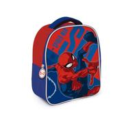ARDITEX Spider-Man Kleiner Kinderrucksack, 1 Stück, 24 x 20 x 10 cm | Kleiner Kinderrucksack aus 100 % Polyester mit Reißverschluss und verstellbaren Trägern für Kindergarten und Vorschule.