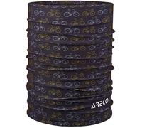 ARECO - ARECO Multifunktionstuch 113 schwarz gemustert