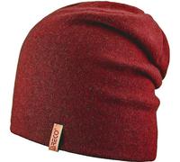 ARECO Beanie/Umschlagmütze Kaschmir Juna (7298) ONE SIZE rot