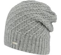 ARECO Damen Mütze Beanie (7380) ONE SIZE Grau