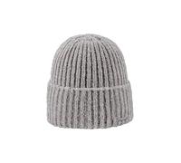 ARECO Damen Mütze Fleecy grau