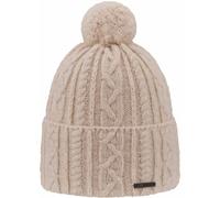 ARECO Damen Mütze Pudelmütze (7378) ONE SIZE Braun