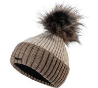 ARECO Damen Mütze Pudelmütze (7985) ONE SIZE beige